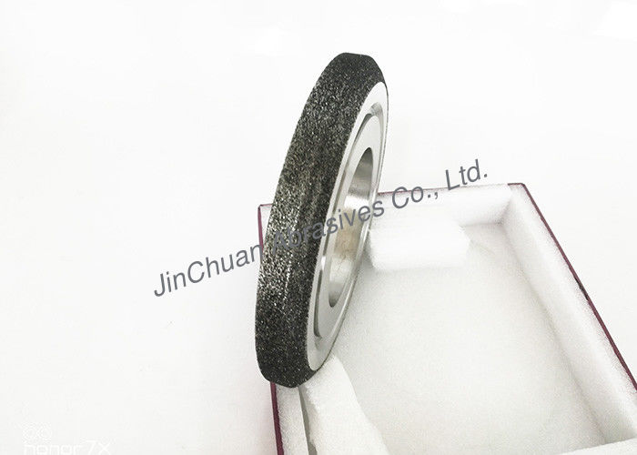 Double R Electroplated CBN Grinding Wheels / Special Fixing Groove CBN Sharpening Wheels