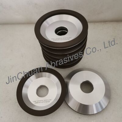 12A2 Resin  Bond Diamond Grinding Wheel  125*25T*31.75*6*12mm D91 Wet Grinding