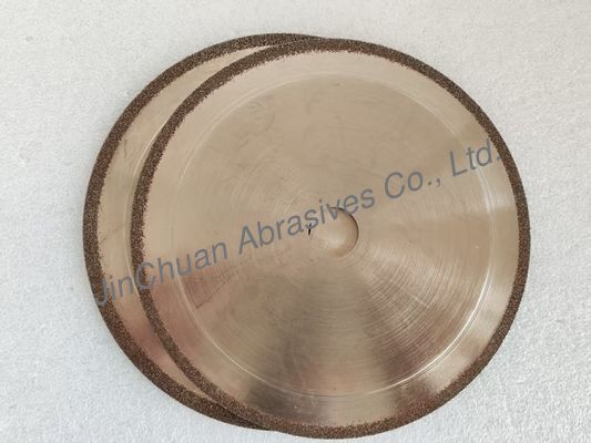 1A1 600*2.5*20*5mm  B100/120  Edge Design R0.5 Fillet + 7° Chamfer  Electroplated CBN Cutting Disc