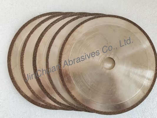 Kwaliteit  1A1 600*2.5*20*5mm  B100/120  Edge Design R0.5 Fillet + 7° Chamfer  Electroplated CBN Cutting Disc Fabriek
