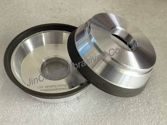 Resin Bond CBN Grinding Wheel 11V9 100*30*31.75*3*10 B240 ,C75