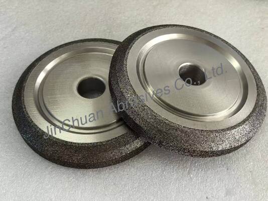 Electroplated CBN Grinding Wheel 120mm B60/70 Grit Black Sharp Long Life Span for Tool Grinding