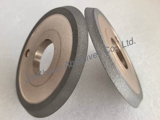 1EE1 Hybrid Wheel Straight Wheel With Side Angles For CNC Tool Grinding Machines 