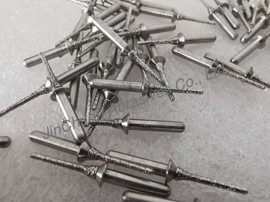 electroplated Diamond Plated Grinding Pins 3*32.33*1.36*3 D60/70