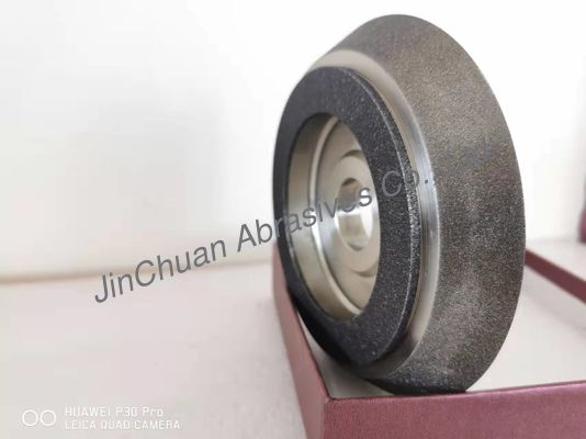 Gray Electroplated CBN Grinding Wheels With Steel Body Coupled