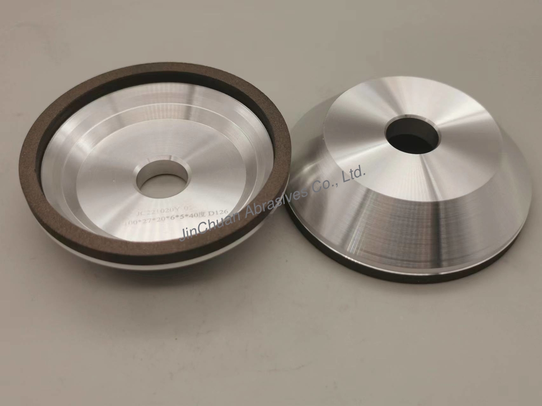 4A2 Resin Bond Diamond Grinding Wheel 40 Degrees For Alloy Circular Saw TCT Carbide
