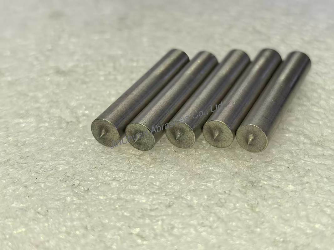 Non-Standard Customized Electroplated Diamond Grinding Bit 2.5*R2.5*30T*5mm Grit1200 For Deburring
