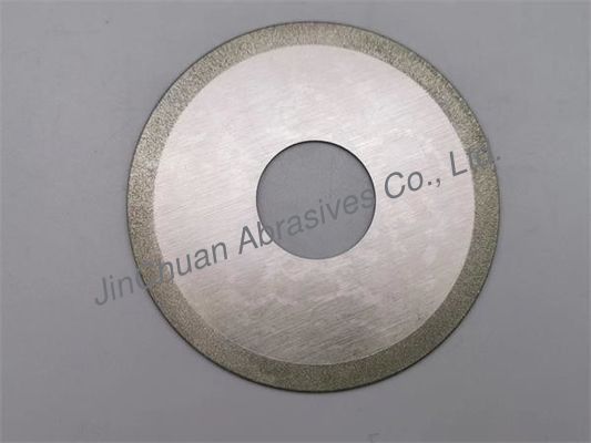 Zilver Gegalvaniseerd Diamond Grinding Wheels Cutting Blade voor 1A1 100mm*0.8mm*7mm