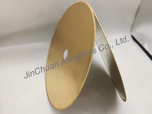 D50/60 Gegalvaniseerd Diamond Grinding Cutting Wheel 0.8mm Basebody 210*20*2mm