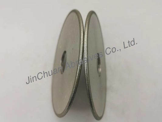 1F1 CBN Malende Schijf Diamond Cutting Wheel 100*2.8*22*3mm met Straal R1.4