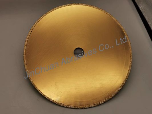 1A1R gegalvaniseerde CBN Diamond Grinding Wheel 210*0.8*20*2mm met Kolossaal