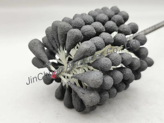 80*80*200mm Flexibel Slijpend Nitride 80 van het Borstel Kubiek Borium Gruis