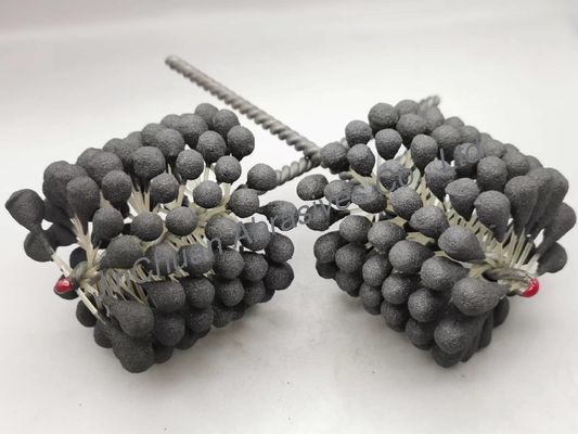 80*80*200mm Flexibel Slijpend Nitride 80 van het Borstel Kubiek Borium Gruis