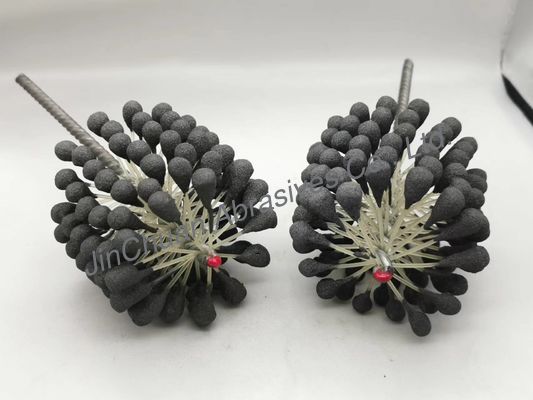 90*80*200mm 60 Grit Flex Hone Brush To Removing Braam