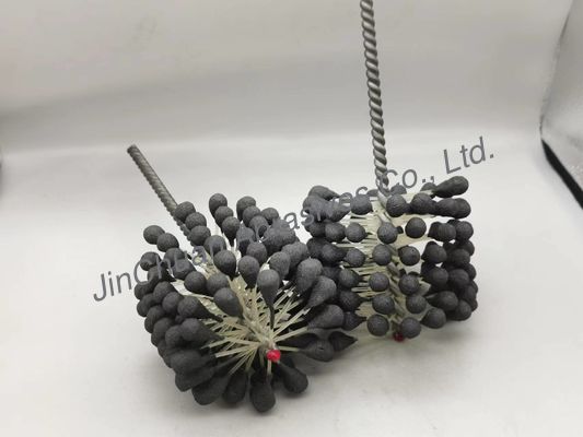 90*80*200mm 60 Grit Flex Hone Brush To Removing Braam