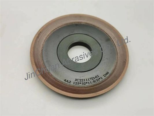 D46 Bakeliethars Diamond Grinding Wheel 125 32 11,5 (3) 1 C100 ISO9001