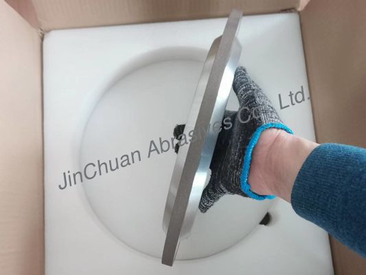 14a1 Diamond Grinding Wheel Grooved Tungsten-Hulpmiddelen om Bladen van de Carbidezaag 350mm Te scherpen