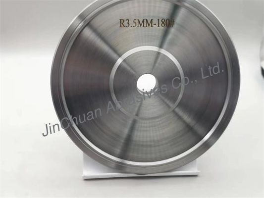 D91 C50 Gegalvaniseerd Diamond Grinding Wheel For Glass met Groef 150 16 3,5