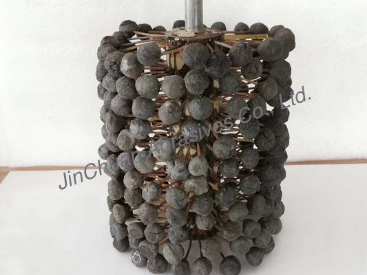 220 * 250 * 400mm van de de Slijpsteenborstel van de Motorcilinder Oppoetsend de Bal Hoofd Binnengat SIC180#