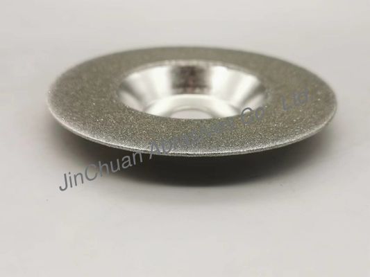 100mm Gegalvaniseerd CBN Diamond Wheel For Carbide Grinding Kopwiel 23 * 1mm