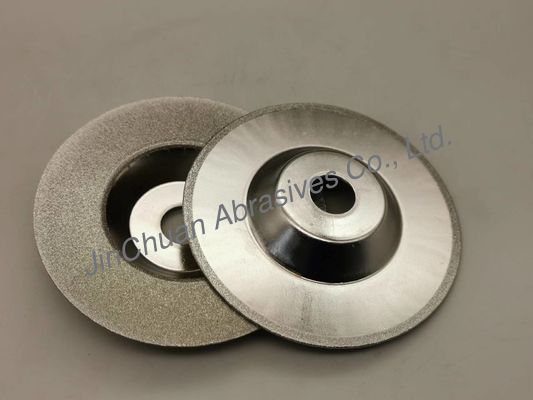 100mm Gegalvaniseerd CBN Diamond Wheel For Carbide Grinding Kopwiel 23 * 1mm