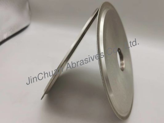 Scherpende CBN Diamond Grinding Wheel V-vorm R0.5 150 * 5 68 * 29 D125