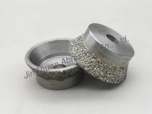 Hoog Duurzaamheid Gesinterd Diamond Wheels 30mm Gesoldeerde Aangepaste Hardheid