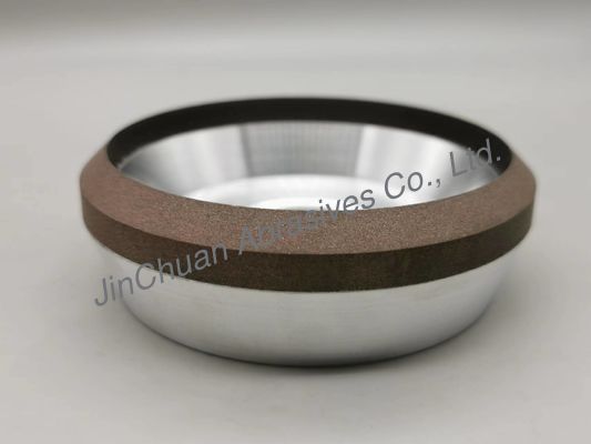 11V5 45 Graden van Diamond Grinding Wheel Cup Shape D91 Schijf de Hars In entrepot