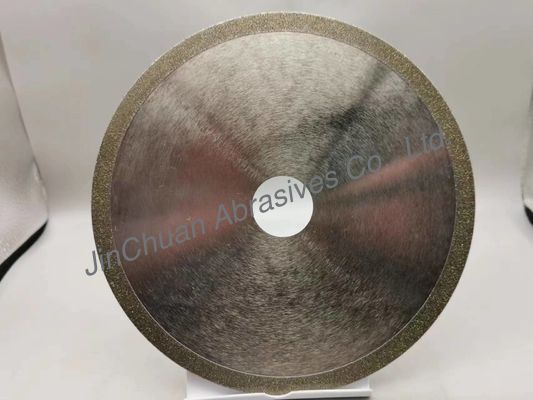 Zilveren Vlak Diamond Grinding Wheel 200mm*1.0mm*31.75mm*10mm voor Industrieel