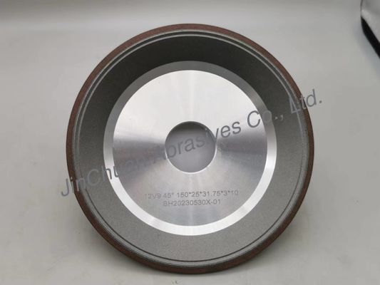 12V9 45 Graden van Rein Diamond Fly Wheel 150mm voor het Malen en het Scherpen