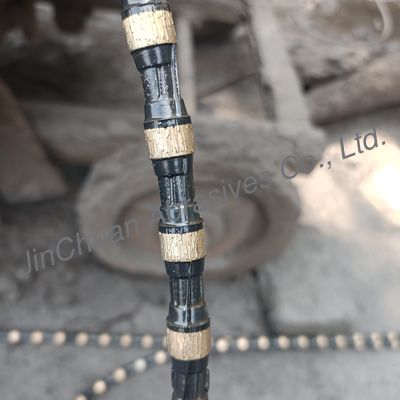 Betongranit-diamantdraadzaag voor het snijden en profileren van steen