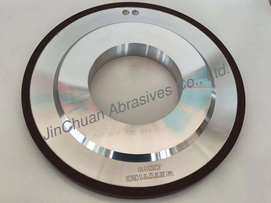 14A1 300 mm vlakke Cbn-wiel voor cilindrisch slijpen en polijsten Diamantenwiel