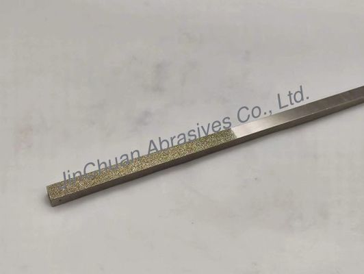 Rechthoekig elektroplaat Diamant Hand File Lengte 220 Diamant Grit Nummer 120//140