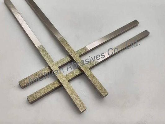 Rechthoekig elektroplaat Diamant Hand File Lengte 220 Diamant Grit Nummer 120//140