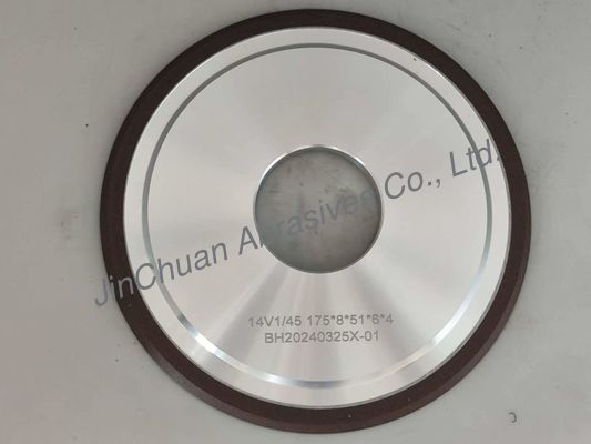 Resin Bond Diamond Gridnig Wheels 14v1 , Diameter 175, Angle 45