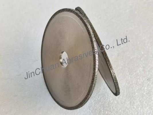 200 mm 4,5 mm dikte elektroplaat gebonden CBN-wielen voor fluting en slotting