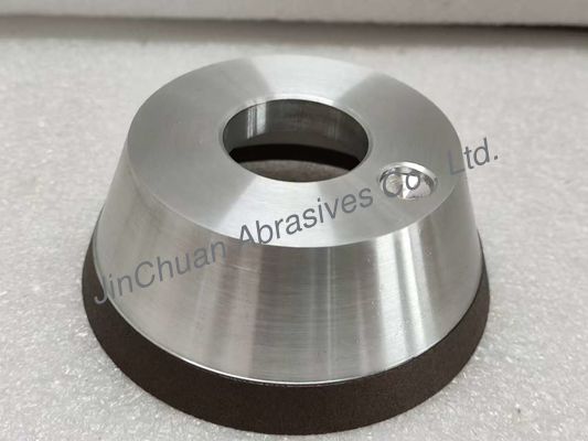 11V2 Hars Diamanten slijpwiel met aluminium lichaam Grit 151 Diameter 100