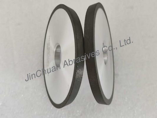 Grijze CBN Hars Bond slijpwiel 1V1 75mm met 10 graden voor efficiëntie Gashing