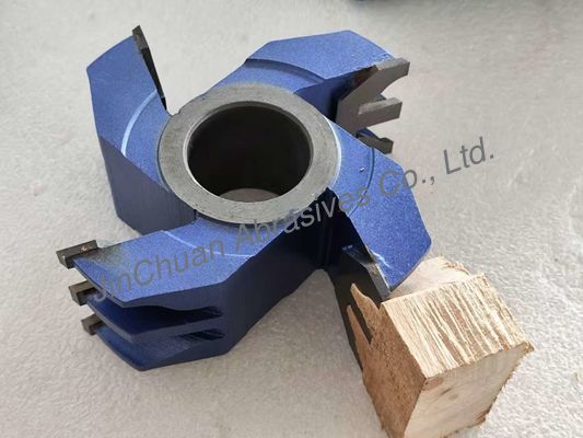 Carbide tip shaper cutters met 4-wing stile en rails concave kast deur