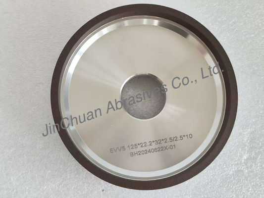 6VV5 Double Grits Diamond Grinder Wheel Hars Bond Grinding Disc D151/D64 Diamantwiel