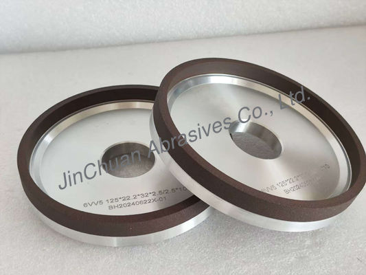 6VV5 Double Grits Diamond Grinder Wheel Hars Bond Grinding Disc D151/D64 Diamantwiel