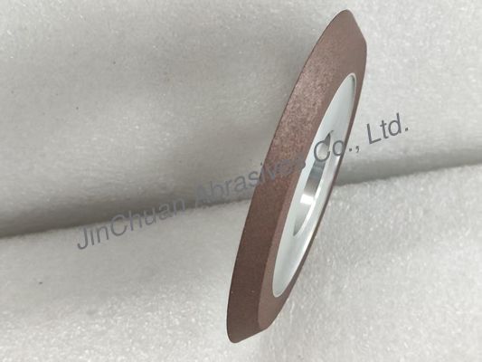 1V1 45 graden Reinoid Diamantenwiel 100 mm nat werkhars gebonden Diamantenwiel