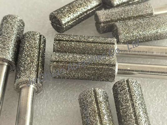 Diamantgeslepen punten met sleuven soort slijpstiften