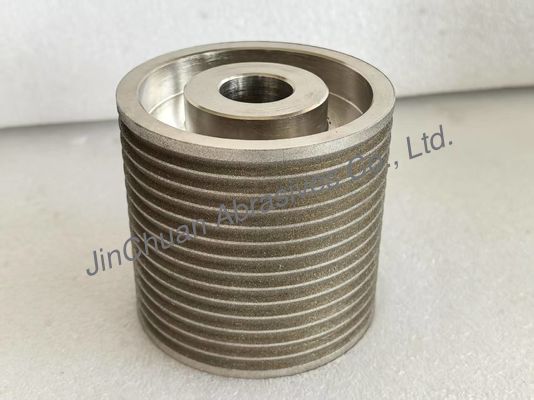 Speciale maat en vorm amberkleurige, gegalvaniseerde, gebonden CBN-slijpschijven voor slijpen en scherpen