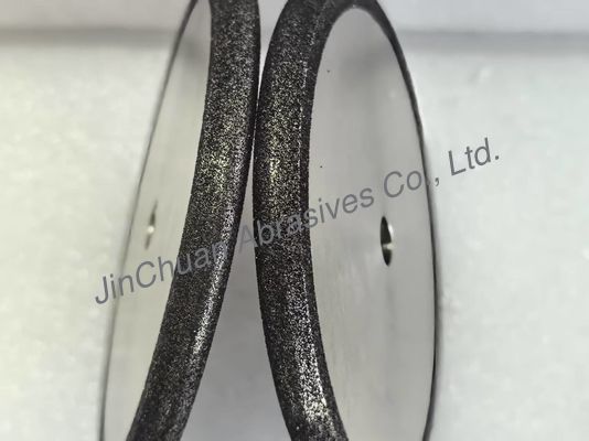 Hoogwaardige, galvanisch beklede CBN slijpschijven met radius-scherpschijf 125mm