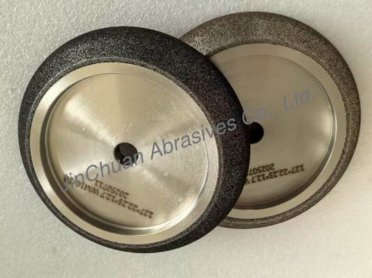 Stalen basis cilindrische CBN slijpwielen voor bandzaagbladen slijpwiel Amber kleur