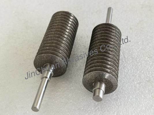 Non-Standard Customized Electroplated CBN Grinding Head 30*122.5*6*3 Mm For Sharpening Multitool Saw Blades(BIM,HCS,HSS)