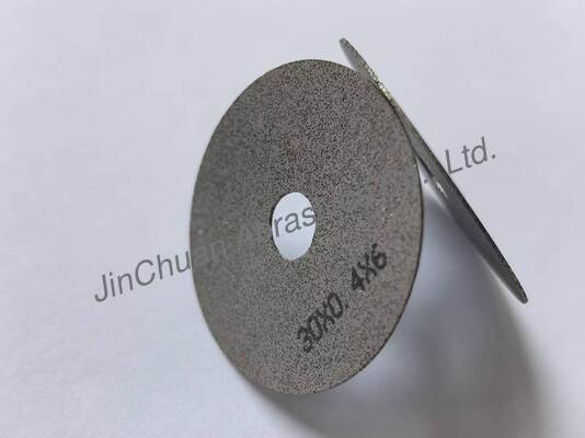 0.4mm supper dunne chip breaker metalen bond cbn snijwiel 1A8 voor slotters