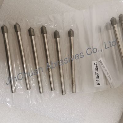 Op maat gemaakte 10*8*10*120mm 30°-120° D126 Elektroplaten slijpstukken voor gecementiseerd carbide