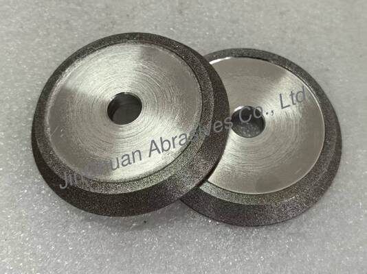 Elektrobonded slijp- en kamferwielen met Amber kleur Cbn elektroplaatwiel